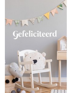 Wenskaart gefeliciteerd kind