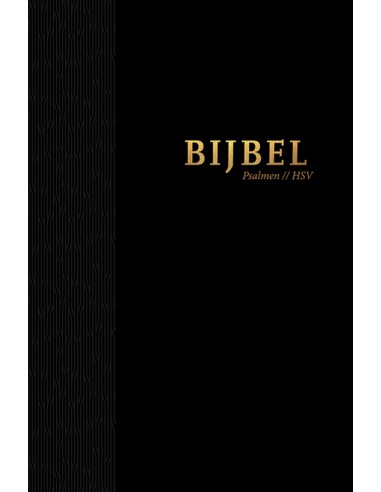 Bijbel (HSV) met Psalmen - hardcover zwa