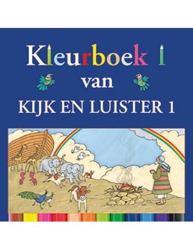 Kijk en luister 1 kleurboek