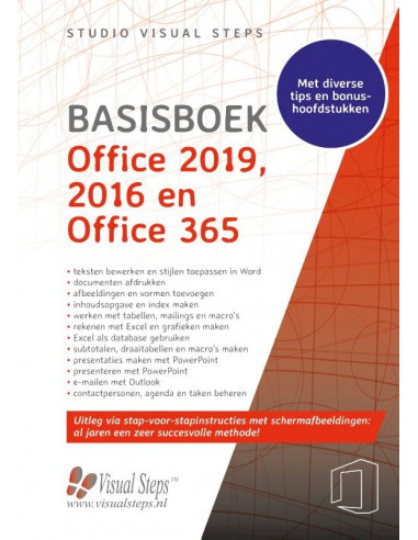 Basisboek Office 2019, 2016 en Office 36