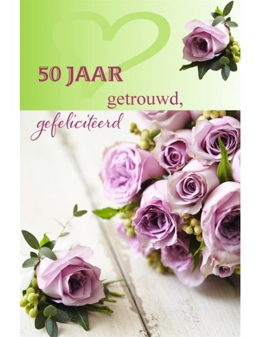 50 jaar getrouwd