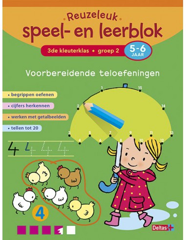 Reuzeleuk speel- en leerblok / 3de kleut