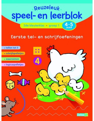 Eerste tel- en schrijfoefeningen