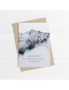 Kaart Het is volbracht