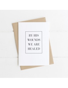 Kaart By His wounds we are...