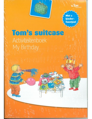 Tom's suitcase oranje