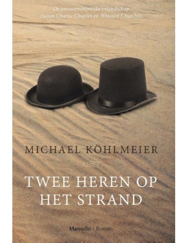 Twee heren op het strand