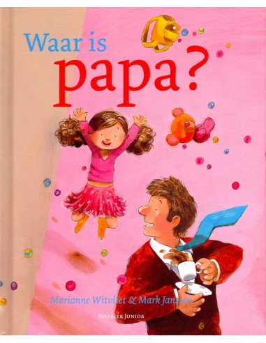 Waar is papa miniprentenboek