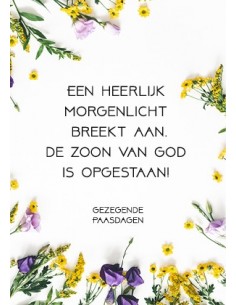 Gezegende paasdagen...