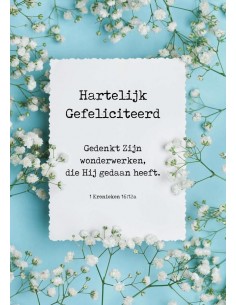 Hartelijk gefeliciteerd...