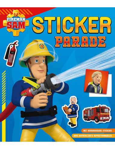 Brandweerman sam sticker parade / sam le