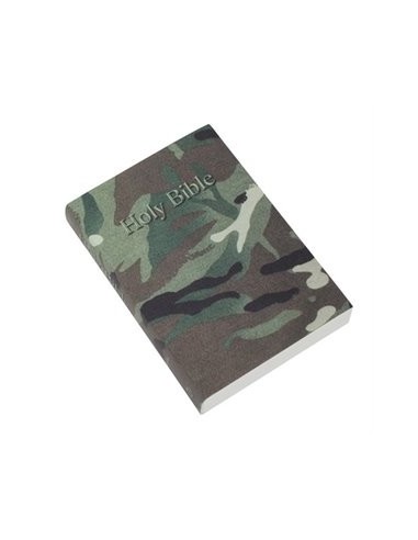 KJVA Pocket Bible Vinyl Camouflage