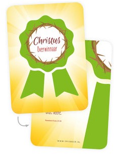 A7-kaart Christus Overwinnaar