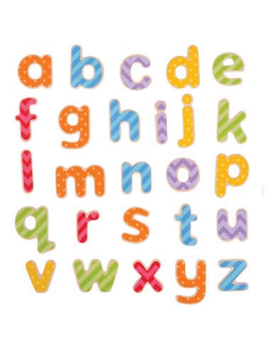 Magnetische letters - kleine letters
