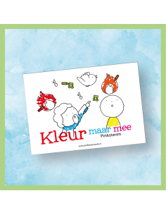 Kleur maar mee pinksteren