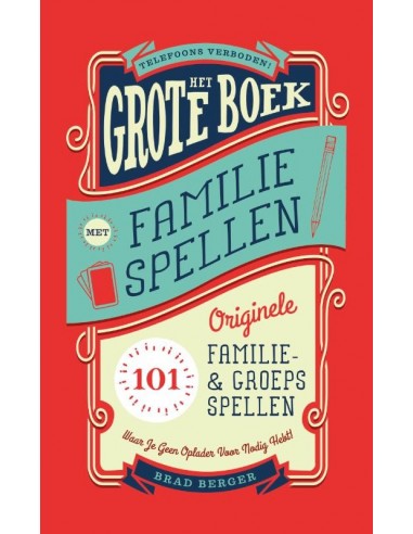 Grote boek met familiespelen