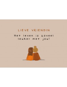Lieve vriendin