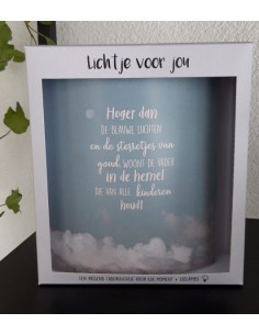 Lichtje voor jou: Hoger dan...