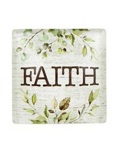 Glass Magnet Faith