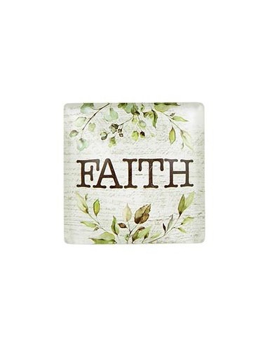 Glass Magnet Faith