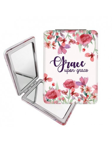 Mini compact mirror grace upon grace