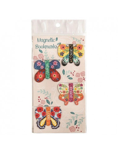 Magnetic Bookmarks Butterfly