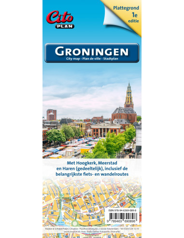 Stadsplategrond Groningen