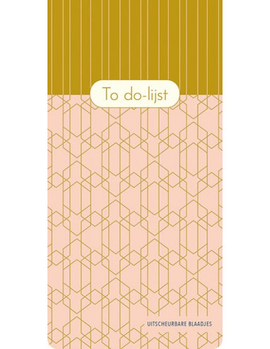 To do-lijst - pink patterns