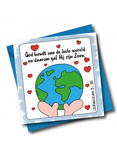 God houdt van de hele wereld