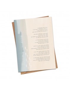 Gedicht voetstappen in het...
