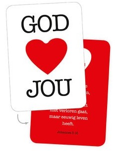 A7-kaart God houdt van jou