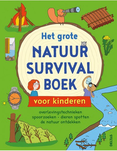 Grote natuur survivalboek voor kinderen