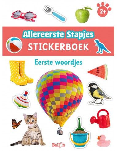 Stickerboek eerste woordjes 2+