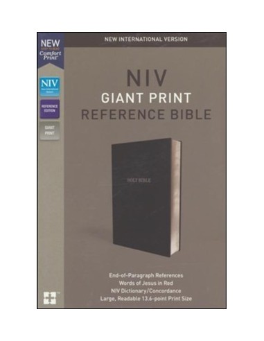 NIV - Giant Print Reference Bible