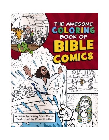 Awesome Coloring Book of Bible Comics