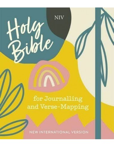 NIV - Journal. and verse-mapping Bible