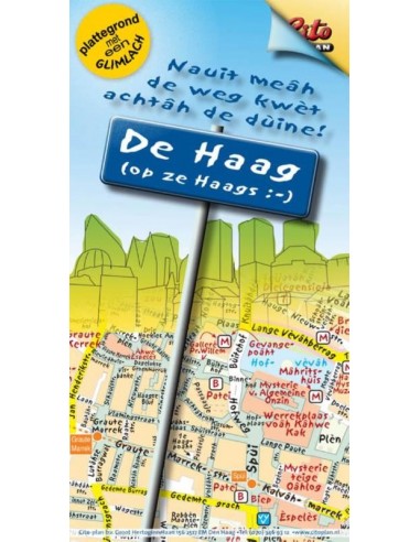 Plattegrond De Haag (op ze Haags :-)