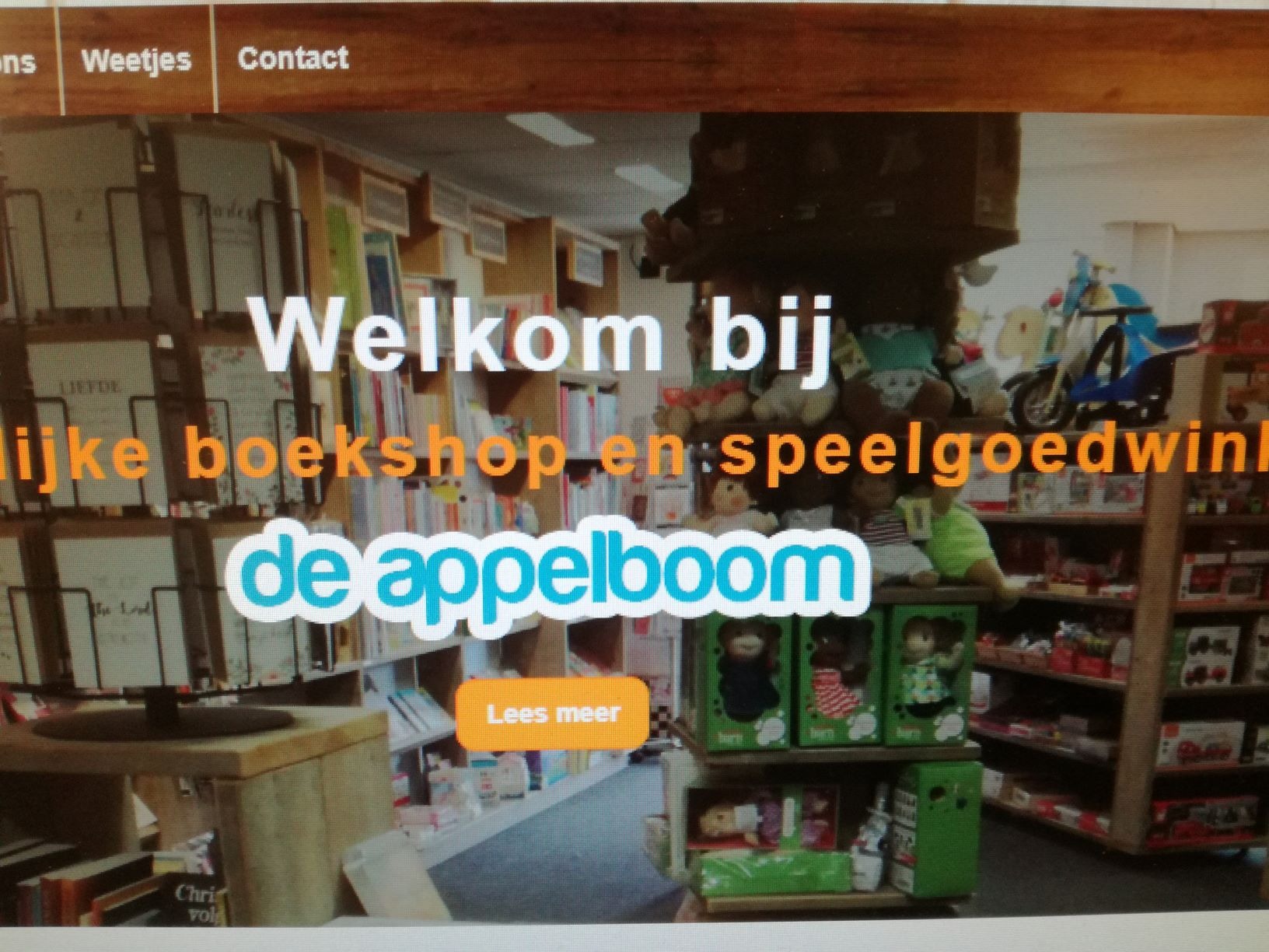 Nieuwe webshop